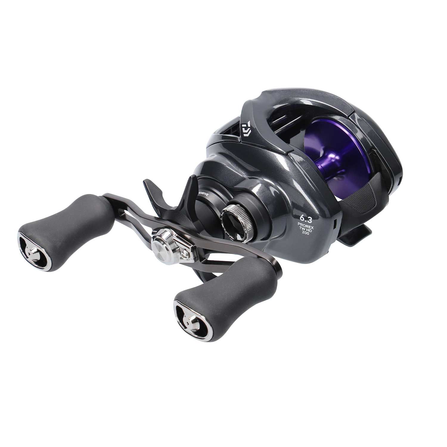 Daiwa Prorex TW HD 200 : bâti aluminium et bobine profonde