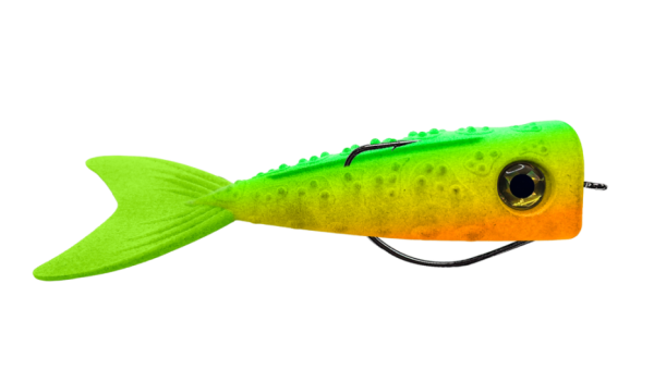 Delalande Poppy 14 cm, popper souple coloris fire tiger