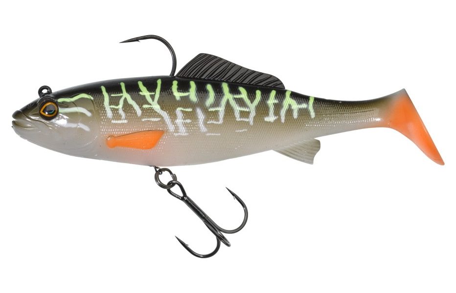 Illex Sucker Punch 145 MR, shad souple armé coloris brochet