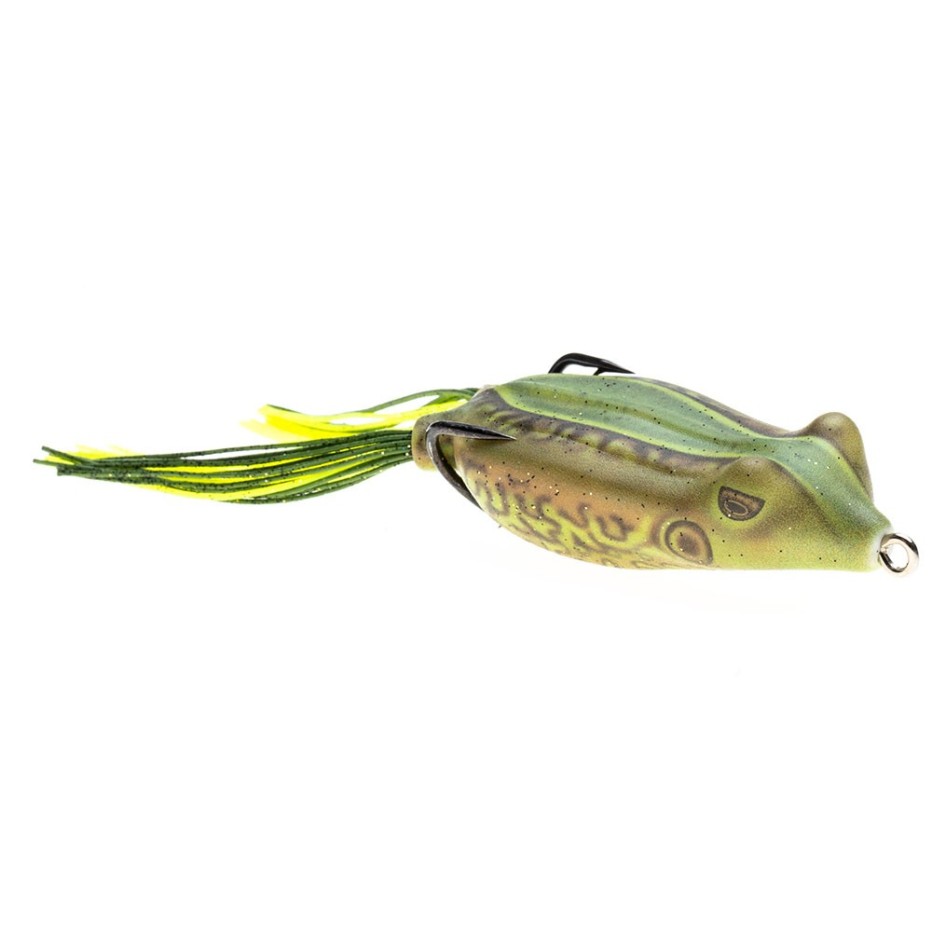 Snag Proof Phat Frog 7,5 cm coloris vert et jaune