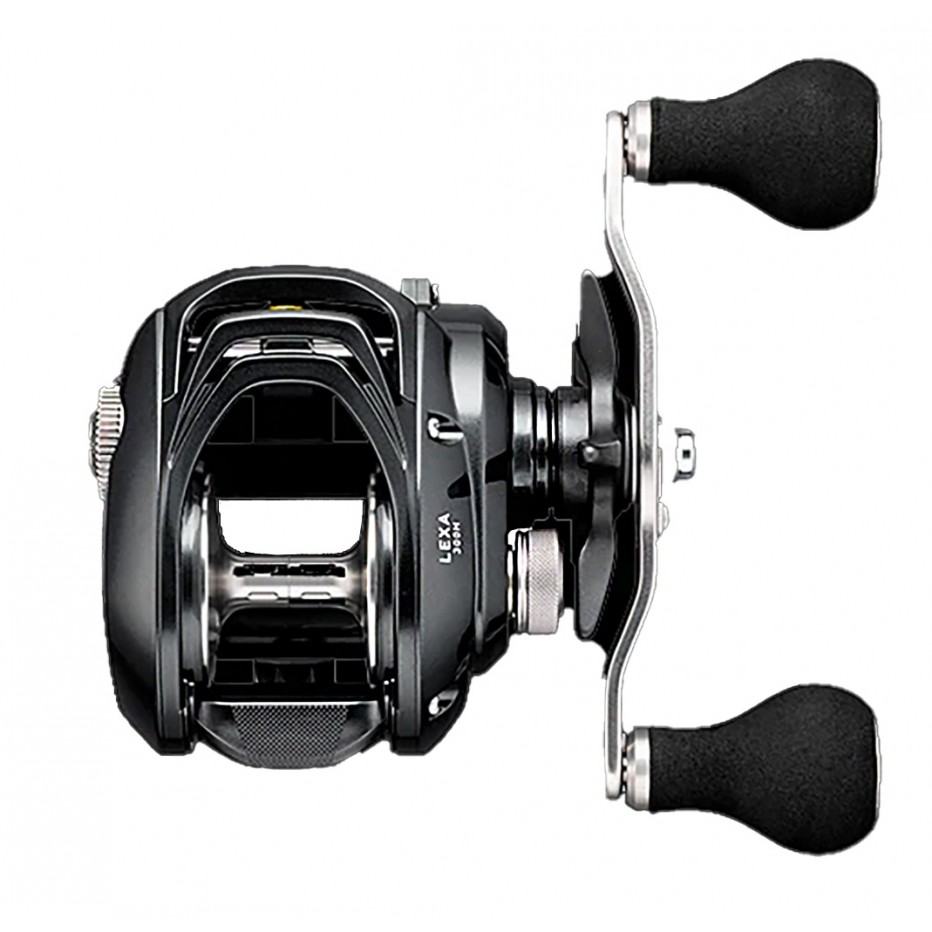 Daiwa Lexa 2024 vu de face, bobine et frein étoile