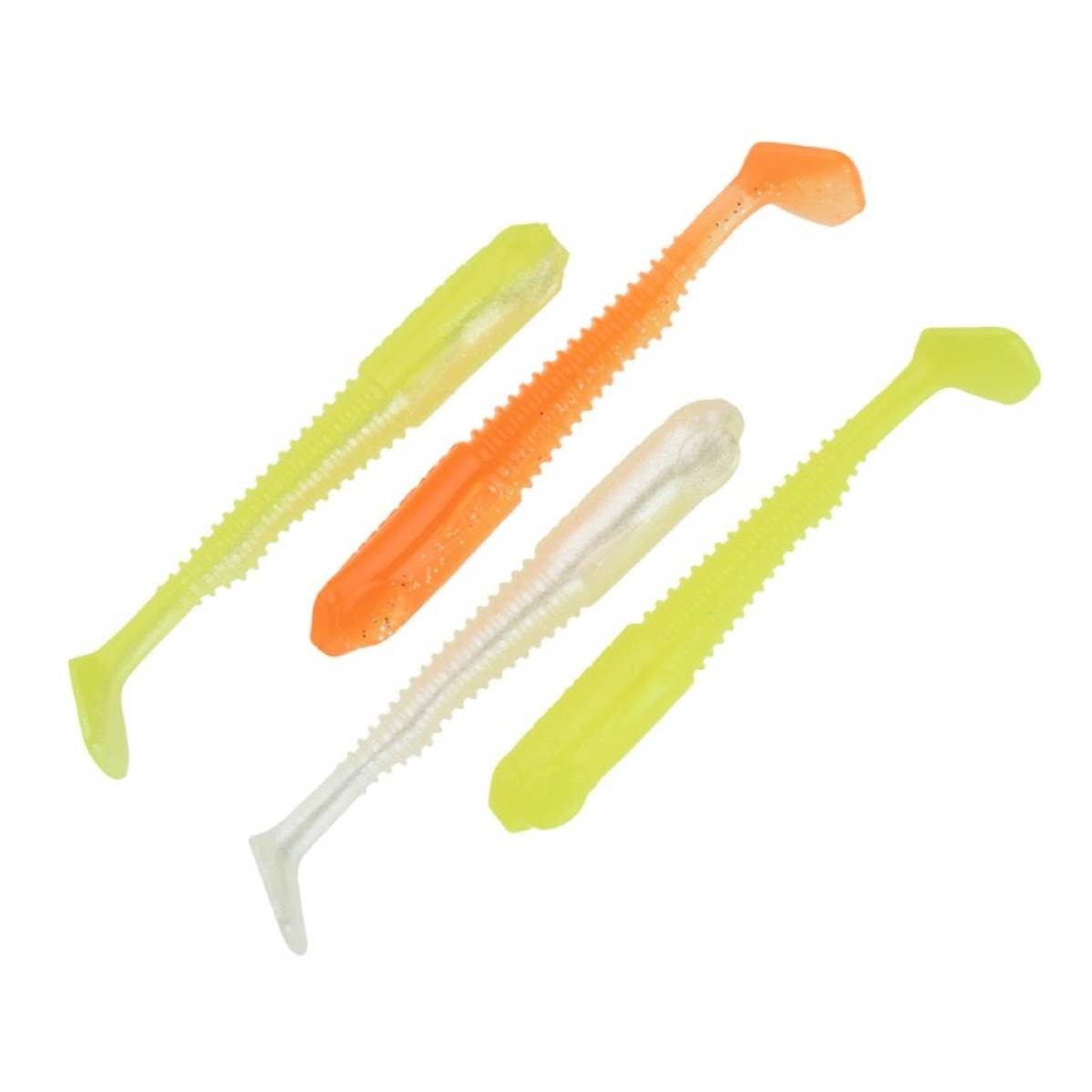 Pack Sakura Gooby Shad 12,5 cm, leurres souples pour la pêche du brochet en eau tempérée