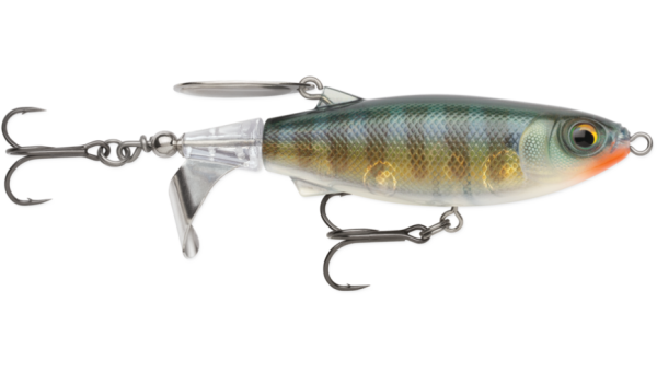 Rapala Claptail 11 cm, leurre de surface à queue articulée pour le brochet