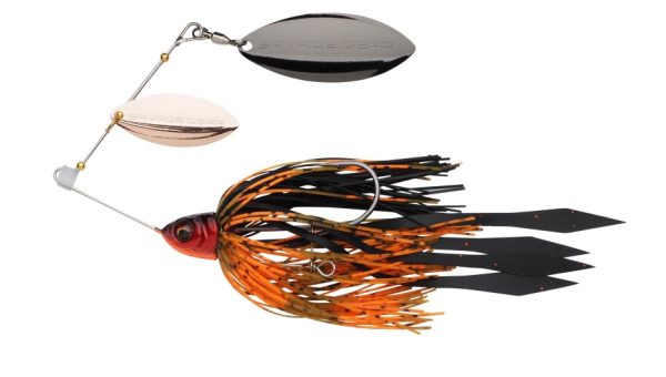 Savage Gear Da Lil Bush L 20 g, petit spinnerbait pour les eaux basses et claires